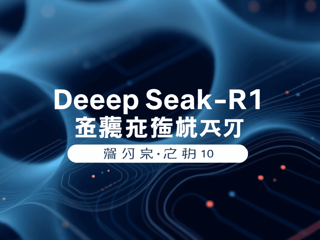 DeepSeek-R1震撼发布：开源推理大模型性能直逼OpenAI o1，革新AI推理新范式