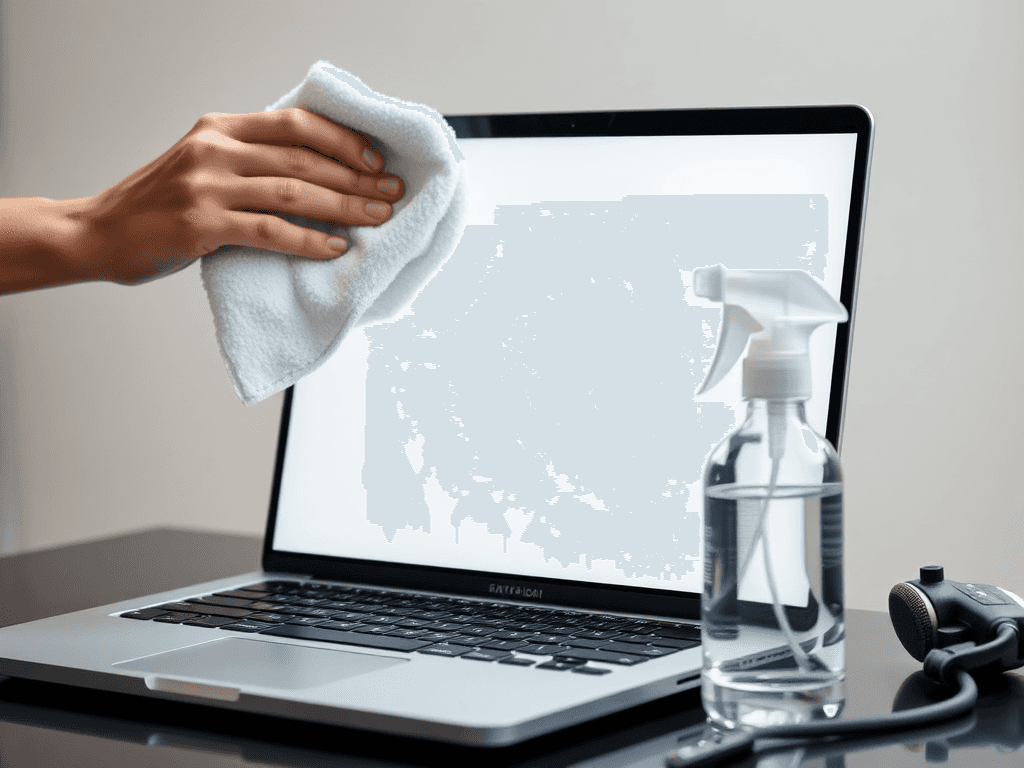 笔记本电脑屏幕清洁终极指南：避免酒精损坏涂层的正确方法