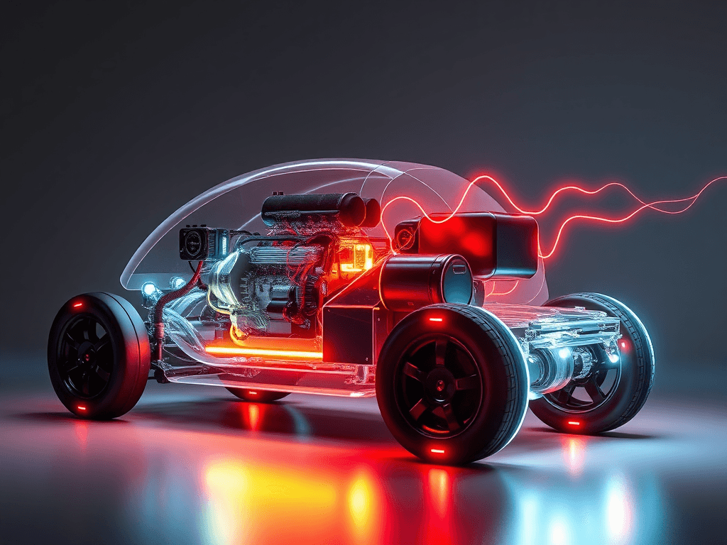 串联式混合动力汽车：架构解析、工作模式与性能优化