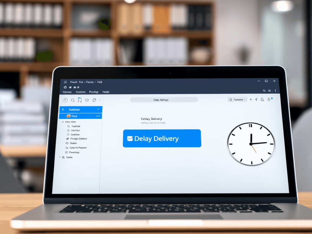 Outlook邮件延迟发送全攻略：单封与批量配置技巧