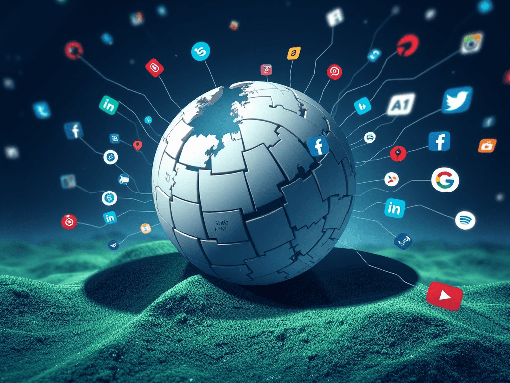 维基百科流量为何下降8%？AI搜索与社交媒体影响分析 | Geoz.com.cn