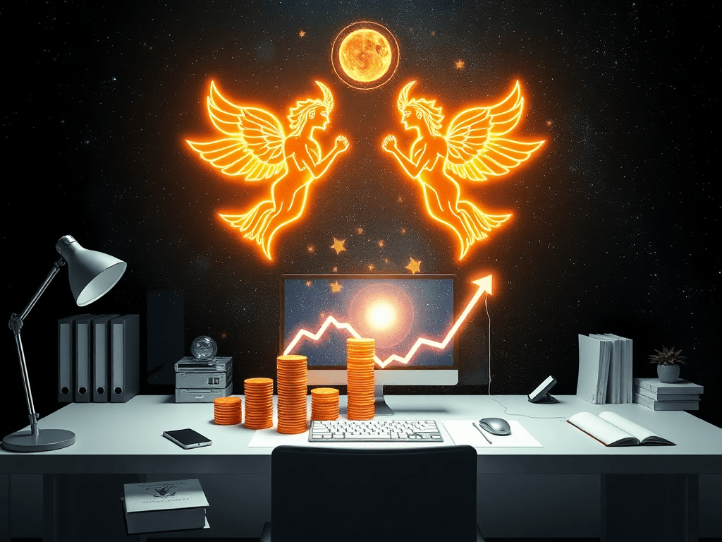 双子座今日运势：努力终有回报，财务惊喜与创意灵感齐飞