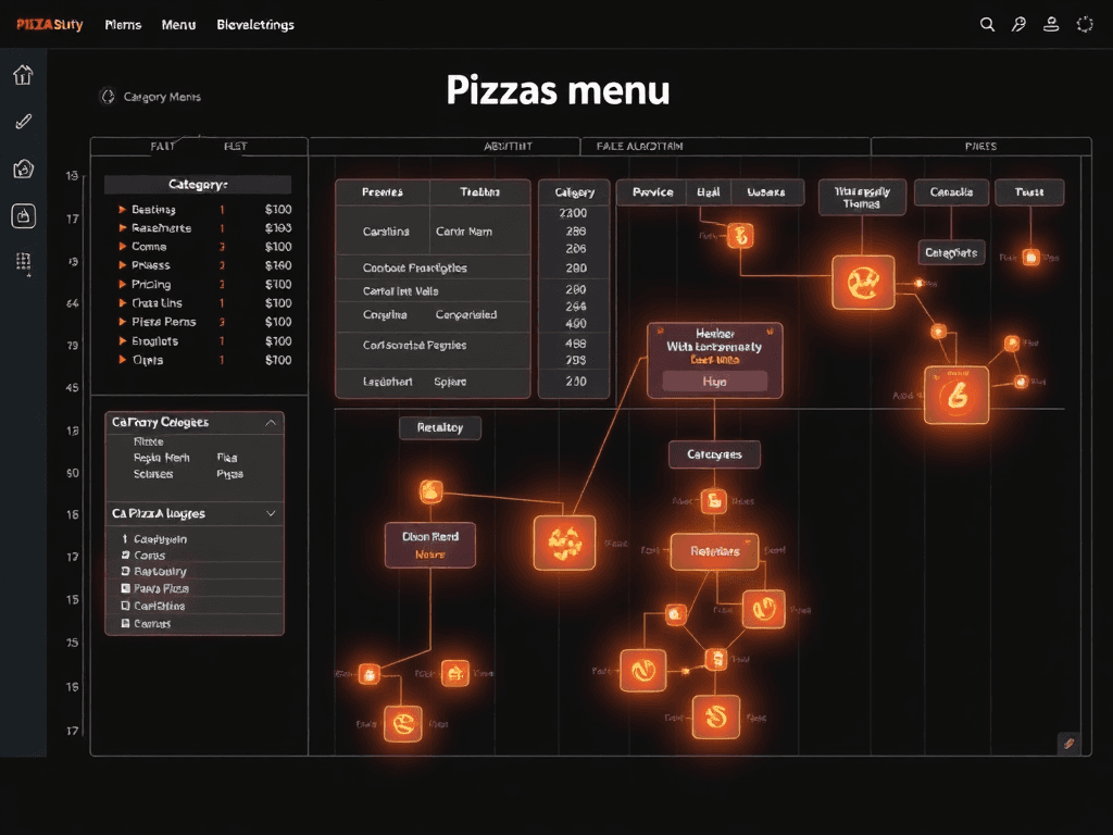 现代菜单数据结构技术解析：从比萨菜单看电商系统底层架构