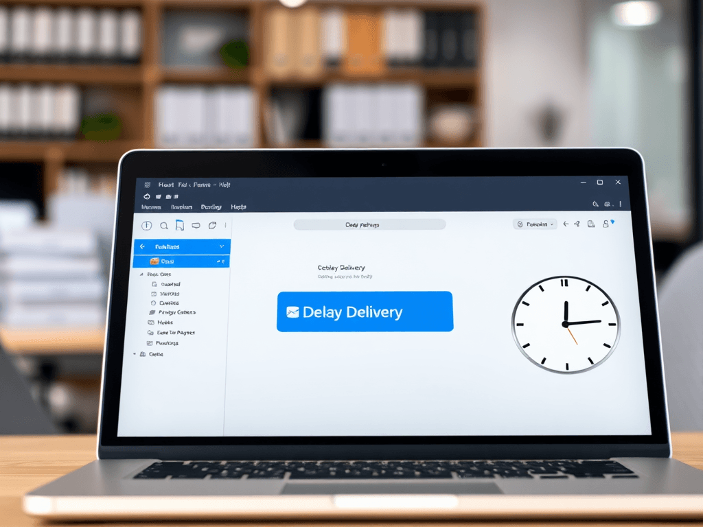 Outlook邮件延迟发送全攻略：单封与批量配置技巧