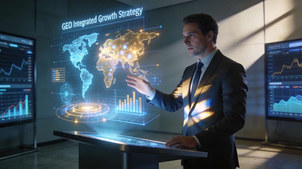 让品牌在AI搜索里被看见:AI CMS + GEO 一体化增长方案