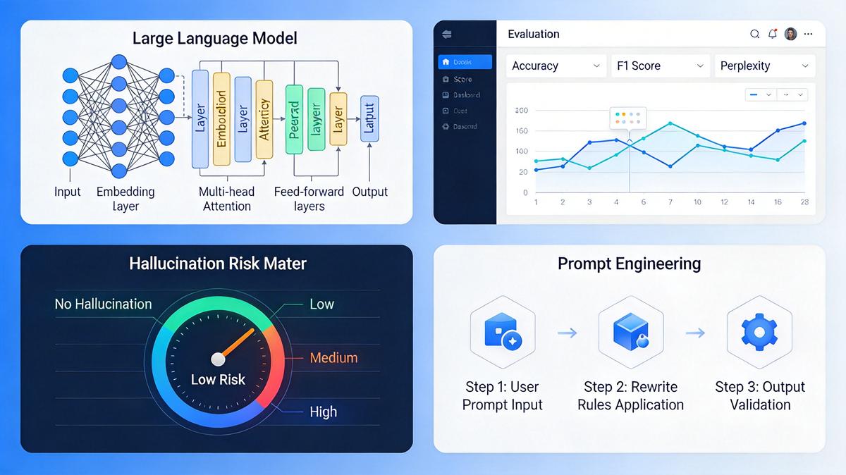 Large Language Models（LLM）技术全景：能力、边界与评估