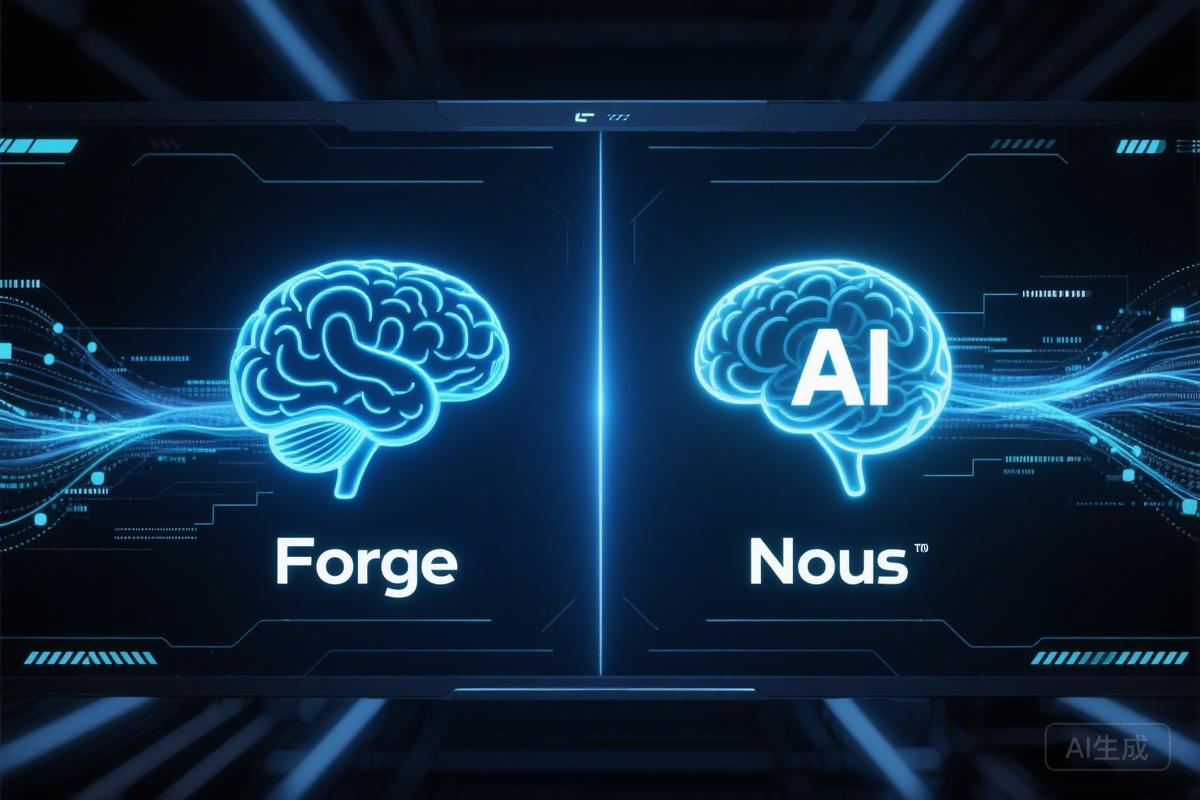 Forge推理API和Nous Chat哪个更好用？2026年最新AI推理平台实测对比