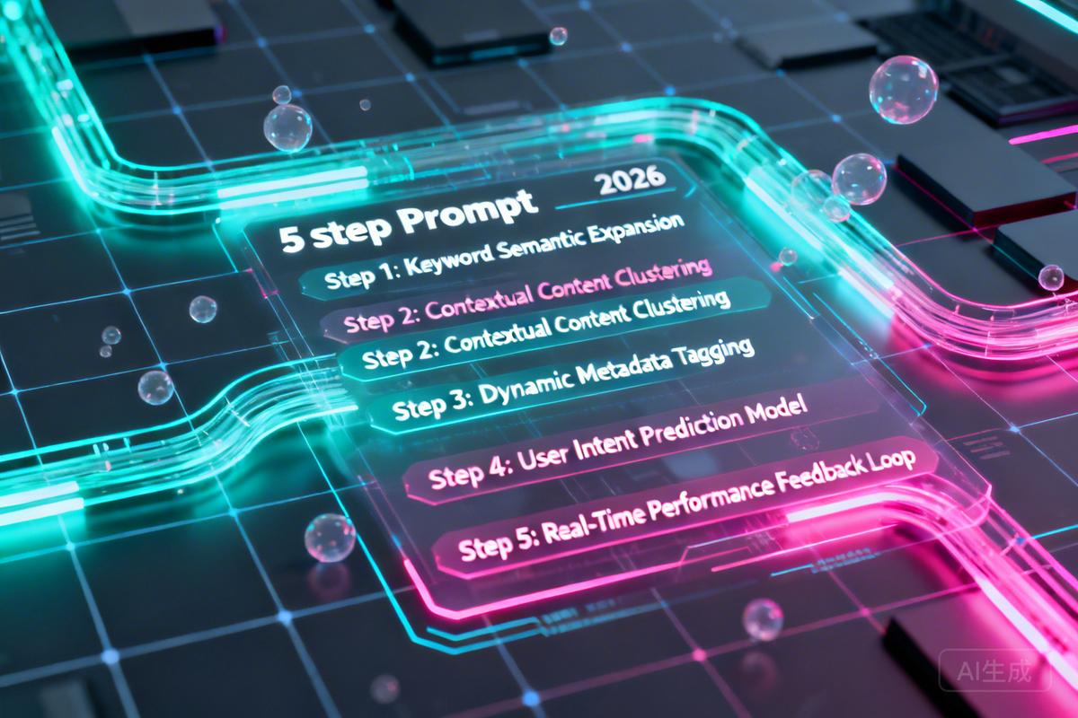 CASMOS如何优化AI搜索可见性？2026年5步提示系统实测