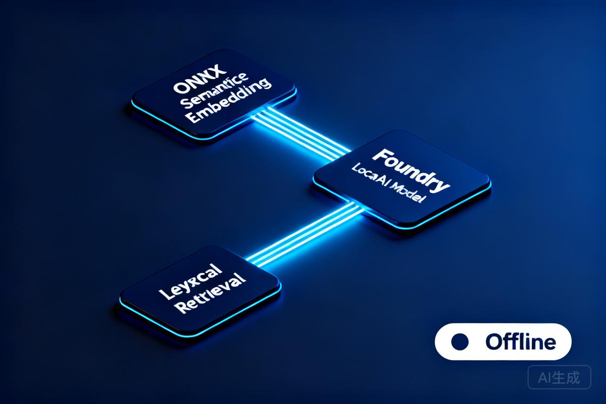 如何构建本地混合RAG系统？ONNX与Foundry Local离线AI助手实现