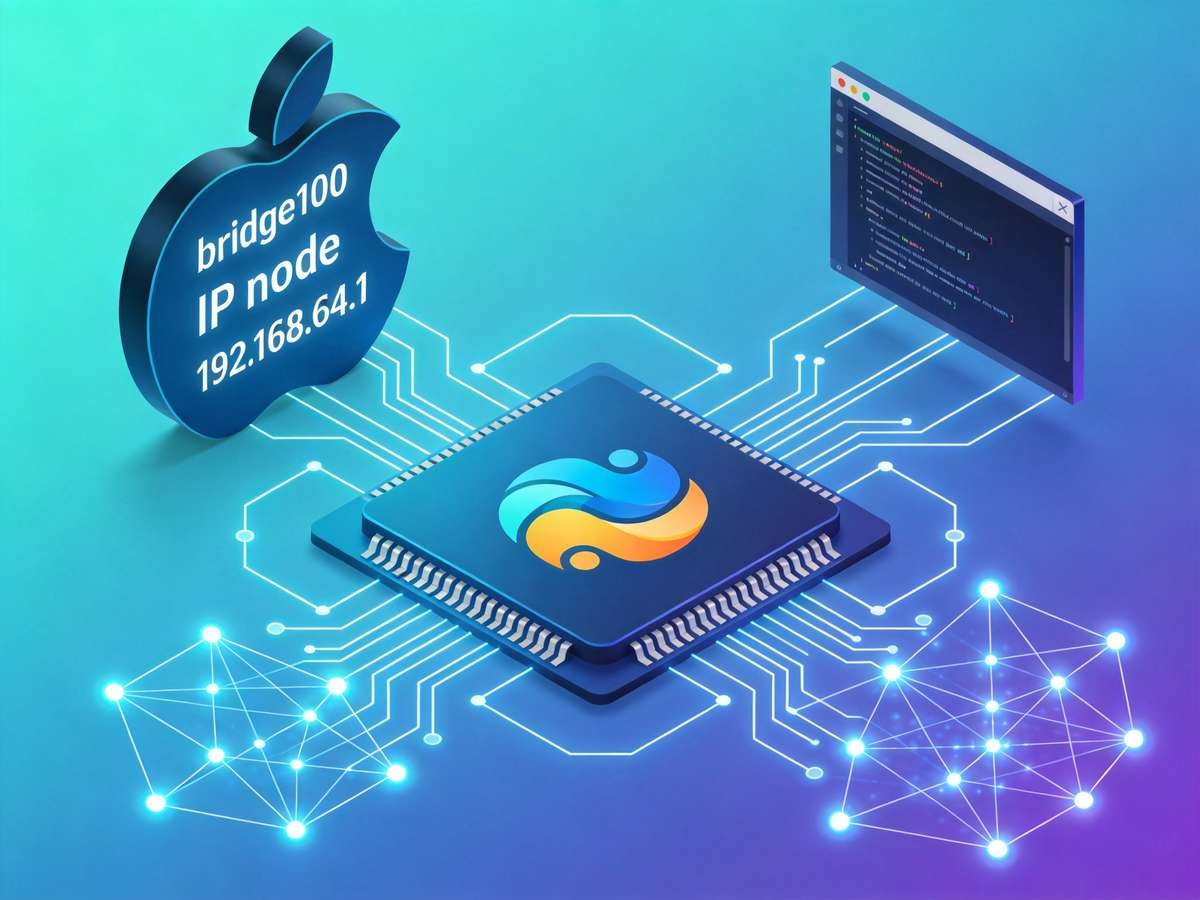 在 Apple Silicon Mac 上用 container CLI 跑 Debian 13 并调用本地 Ollama 大模型